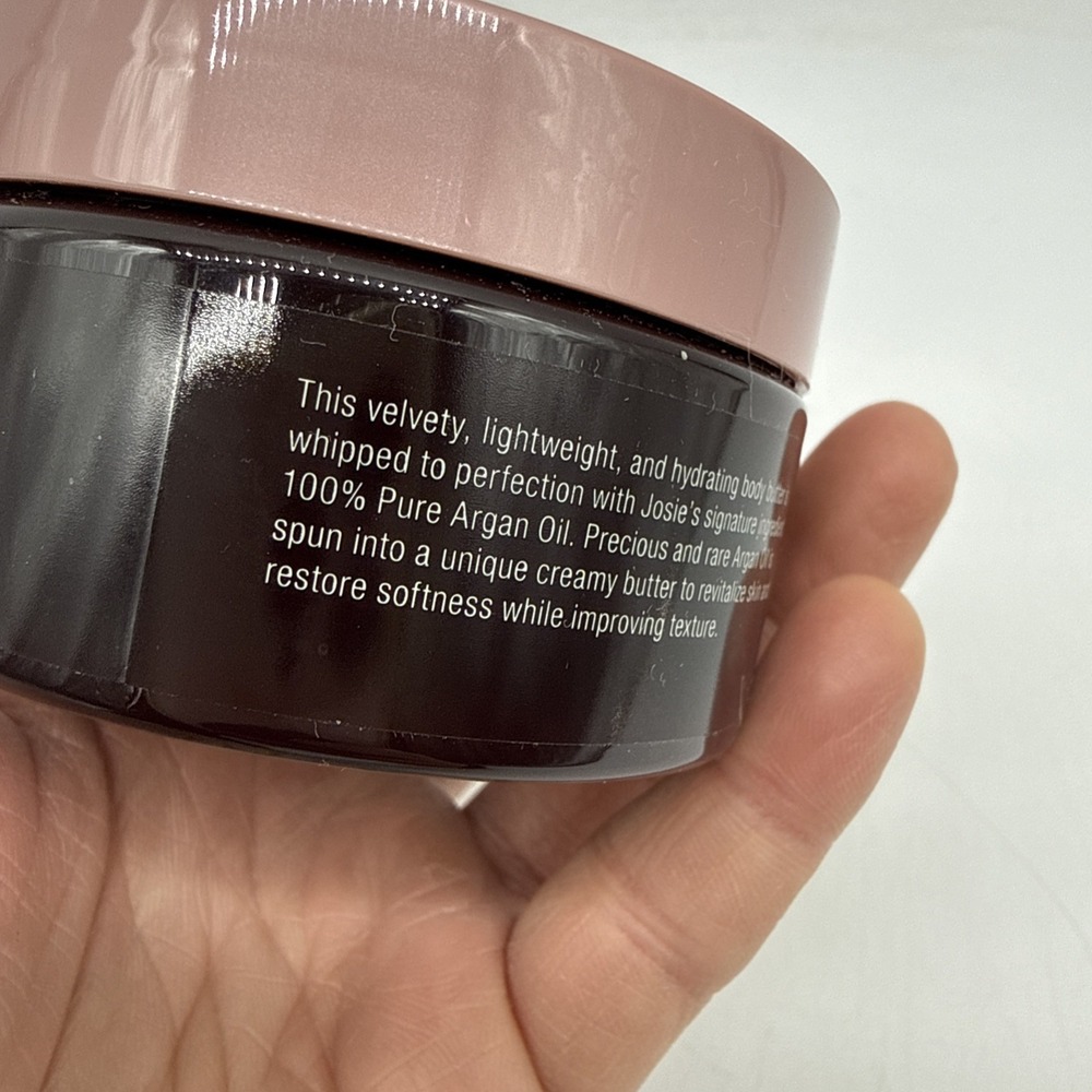 Josie Maran Whipped Argan Oil Body Butter Dulce de Vanilla 4 oz -- NEW - Picture 5 of 9